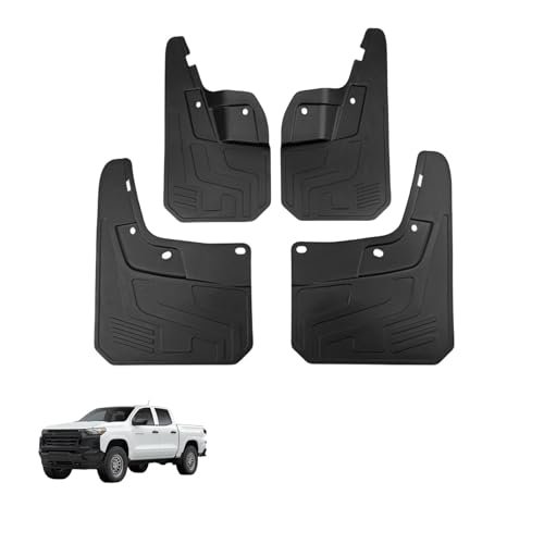 Mud Flaps for Colorado 2023-2024, Mud Guards Front Rear...