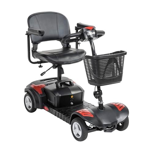 Drive Medical Spitfire Scout 4-Wheel Power Luxury Travel...