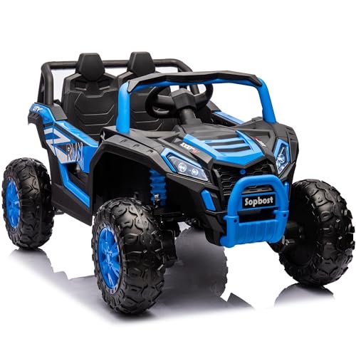 sopbost Single-Seater 24V Kids Ride On Car with Remote...