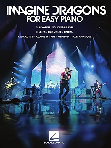 Imagine Dragons for Easy Piano – Sheet Music Songbook |...