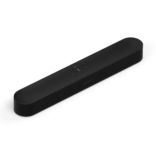 Sonos Beam Gen 2 - Black - Soundbar with Dolby...