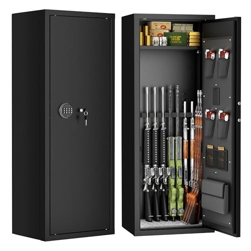 Bonusall 12-15 Gun Safe for Rifles,Fireproof Gun Safe for...