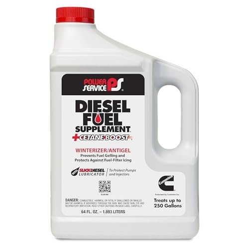 Power Service Diesel Fuel Supplement Antigel 64 oz., Pack...