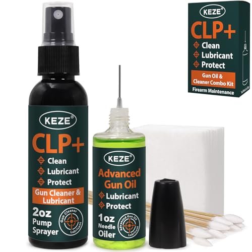 Keze Gun Oil CLP Gun Cleaner Lubricant Kit - 2...