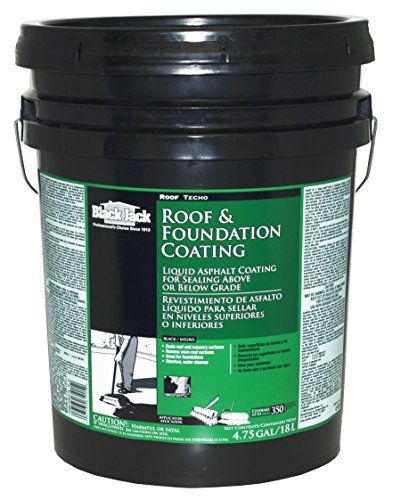 Black Jack 6190 Roof and Foundation Liquid Asphalt Coating,...