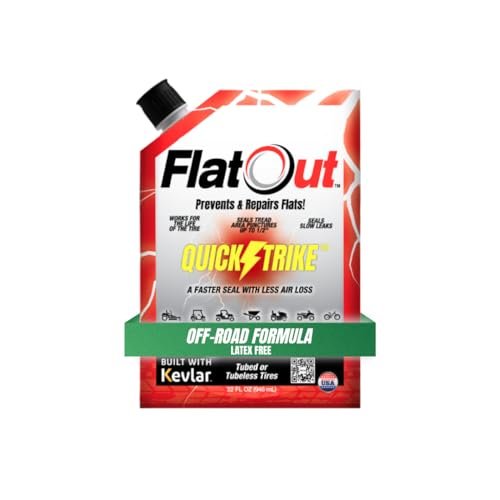 Flat Out QuickStrike Tire Sealant Off-Road Formula -...