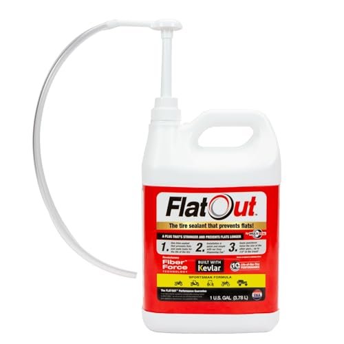 Flat Out Tire Sealant Sportsman Formula - Prevent Flat...