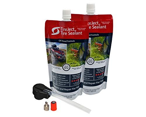 TireJect Off-Road Tire Sealant Kit - 5-in-1 Sealing - Fix...