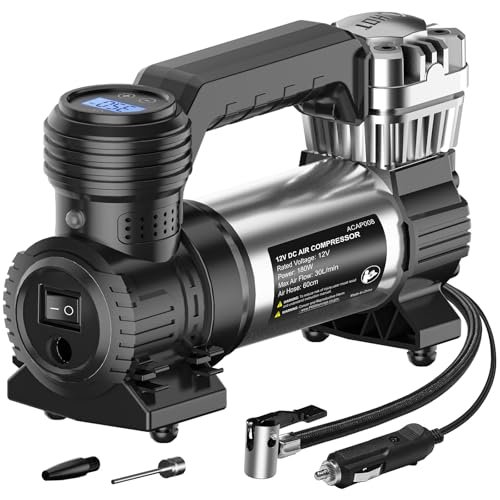 Avid Power Tire Inflator Portable Air Compressor, 30L/M...