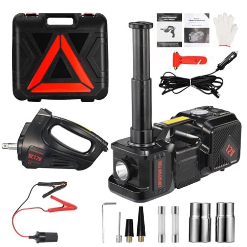 Electric Car Jack kit 5 Ton 12V Electric Floor Jack...