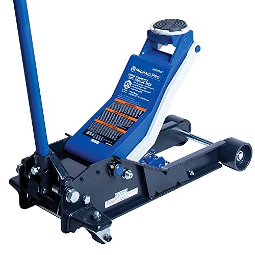MichaelPro 3.5 Ton Speedy Lift Low Profile Floor Jack -...