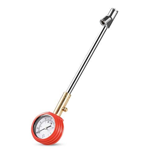 CZC AUTO Accurate Mechanical Tire Pressure Gauge, Straight...