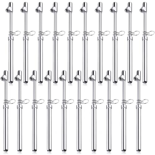 Tallew 20 Pack Dual Head Tire Pressure Gauge Heavy Duty...