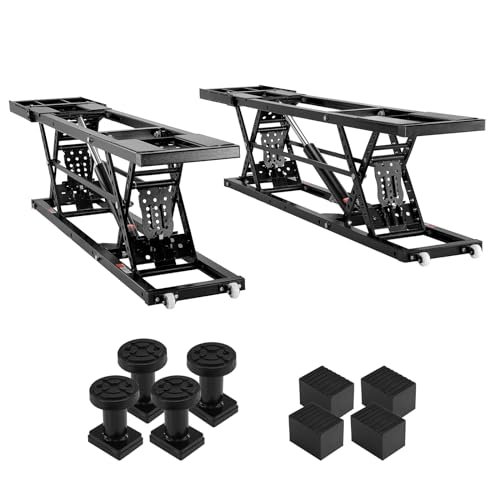 VEVOR Car Lift, 7,000 LBS Capacity Portable Car Lift,...