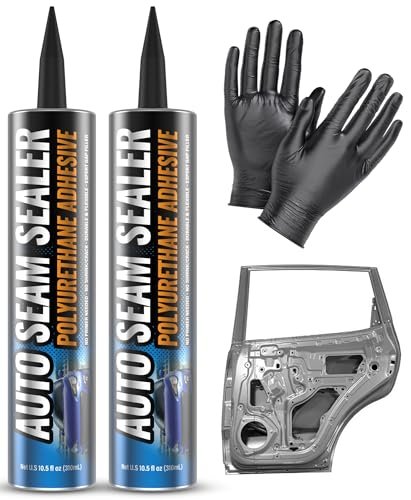 [2 Pack] Professional Automotive Seam Sealer, Paintable...