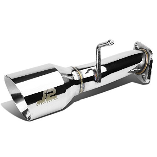 Auto Dynasty J2 Engineering 4 Inches Round Muffler Double...