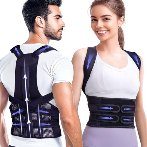 Kepwaa Posture Corrector for Women and Men, Upgraded Full...