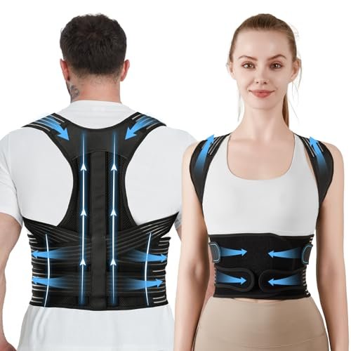 KUHJB Posture Corrector for Women and Men, Back Support...