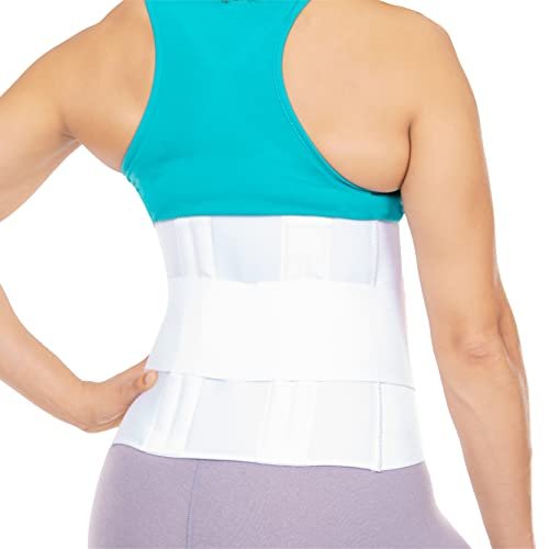 BraceAbility Low Back Compression Brace - Wraparound Lumbar...