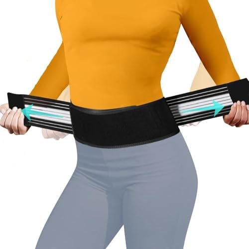 Lightweight Back Brace for Lower Back Pain Under Clothes...
