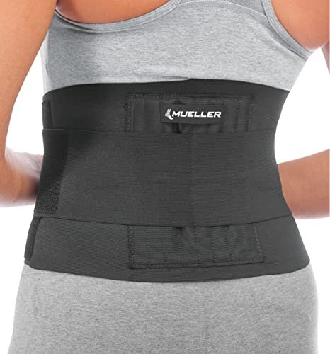 MUELLER Sports Medicine Adjustable Back Brace, Ideal for...