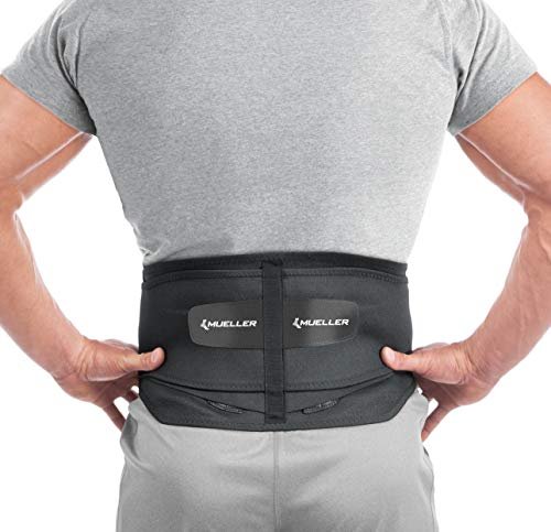 MUELLER Sports Medicine Lumbar Back Brace with Removable...