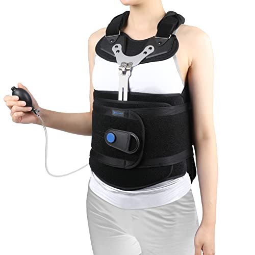 Nvorliy TLSO Full Back Brace for Back Pain Relief -...
