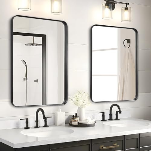 Fabuday Bathroom Mirrors Over Sink 2 Pack- 36x24 Inch...