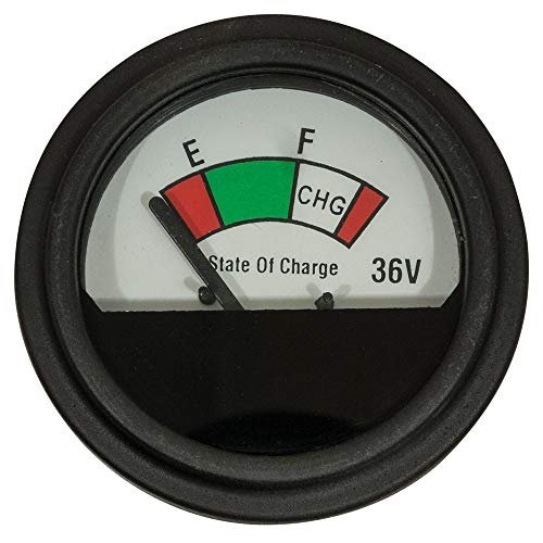 Buggies Unlimited Golf Cart 36 Volt Battery Charge Meter...