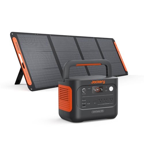 Jackery Solar Generator 1000 v2 with 200W Solar...