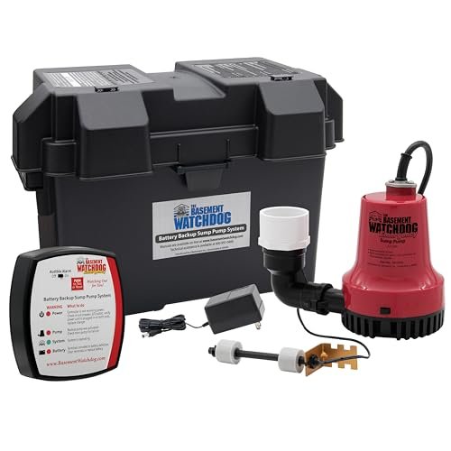 The Basement Watchdog Emergency Backup Sump Pump System...