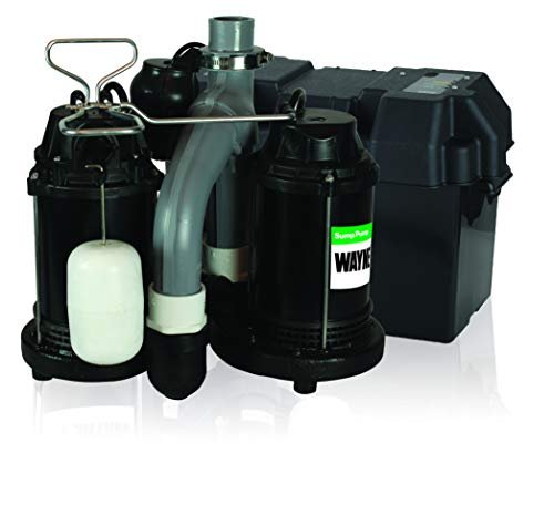 WAYNE - 1/2 HP Basement [Sump] [Pump] System with...