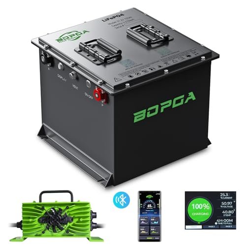 48V 105Ah Lithium Battery Golf Cart with Charger|Golf Cart...