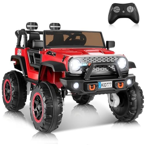 Hikole 24 Volt Electric Ride on Car, 2 Seater Battery...