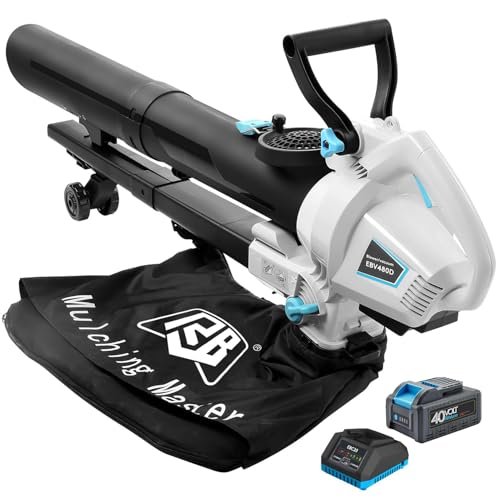 RB 40V 3-in-1 Cordless Vacuum Blower – Powerful Leaf...