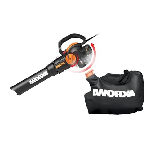 WORX WG512 12 Amp Trivac, 3 in 1 Electric Leaf...