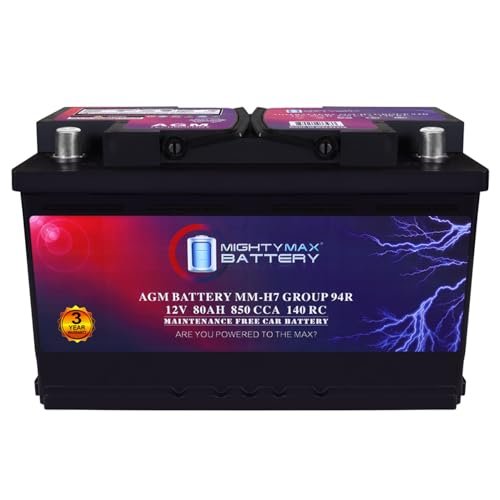 Mighty Max Battery MM-H7 Start and Stop Car BCI Group...