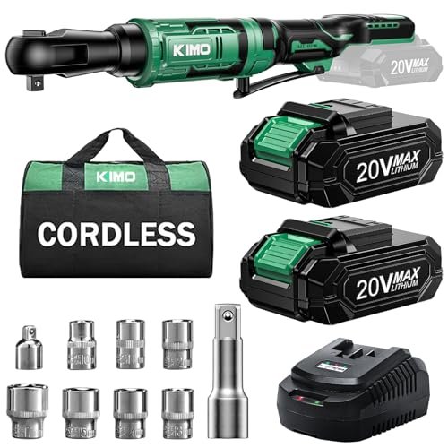 KIMO 20V Cordless Ratchet Wrench 1/2