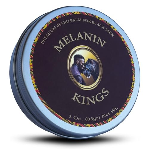 Melanin Kings Beard Balm for Black Men | 3 oz...