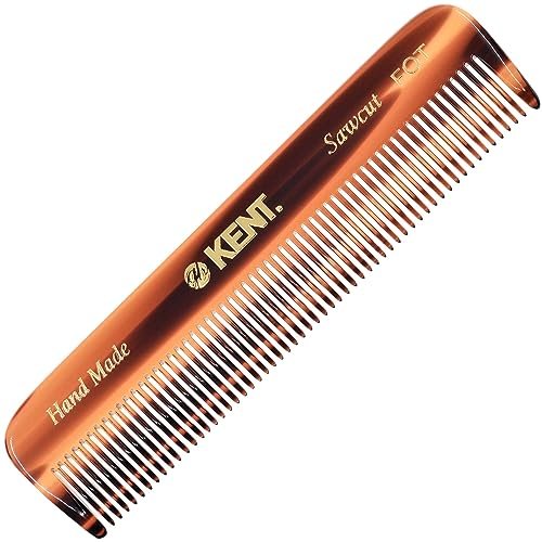 Kent FOT Fine Tooth Handmade Pocket Comb for Men, Women...