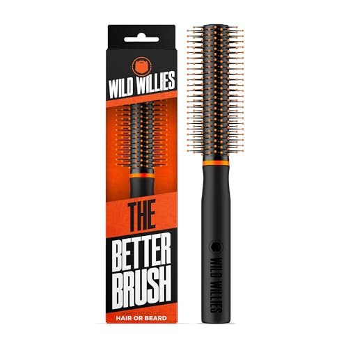Wild Willies Round Beard Brush, The Better Brush - Round...