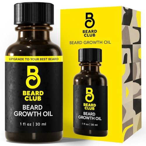 Beard Club - Beard Growth Serum with Natural Castor,...