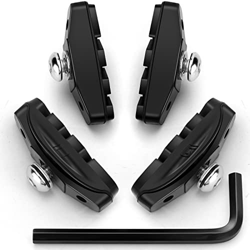 NUWAB 2 Pairs Premium Bike Brake Pads, Professional Caliper...