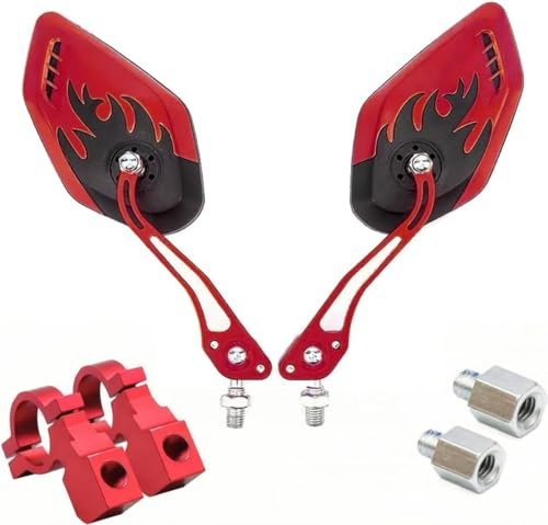 Nakazawa Bike Mirrors for Electric Bikes - 2 Pack...