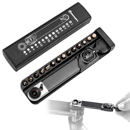 Kilimanjaro 15-in-1 Mini Bike Torque Wrench Tool Kit –...