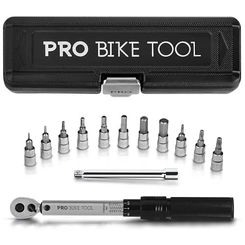 PRO BIKE TOOL 1/4 Inch Drive Click Bicycle Torque Wrench...
