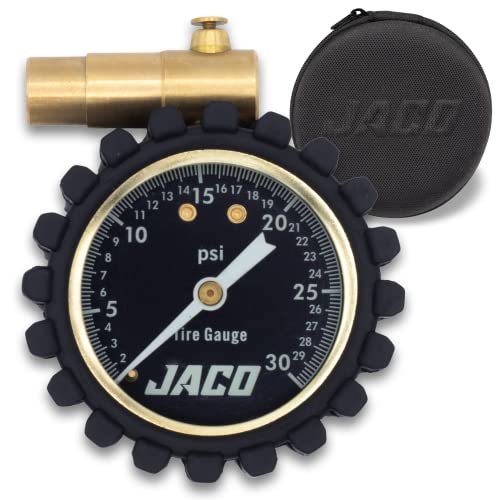 JACO FTX-30 Low Pressure Presta Tire Gauge for Bikes (Max...