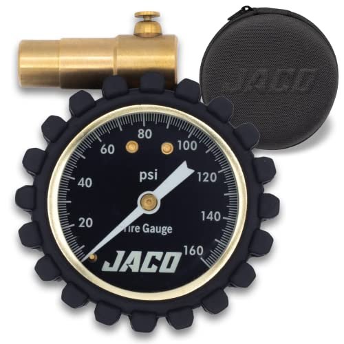 JACO RDX-160 Presta Tire Pressure Gauge for Bikes (10-160...