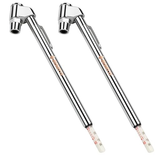 Presta Bike Tire Air Pressure Gauge Pencil 10-120 Psi for...