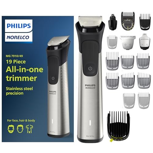 Norelco Philips Multigroom 7000 Series, All-in-One Trimmer,...